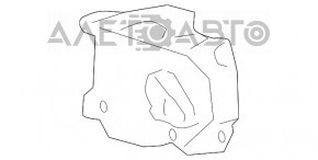 Actuator motor pentru acționarea ventilatorului de încălzire și aer condiționat pentru Toyota Sequoia 08-16.