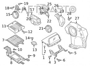 Monitor, display, navigație Mitsubishi Eclipse Cross 18-