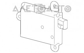 Блок слепых зон BSM правый Toyota Camry v55 15-17 usa