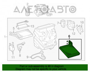 Evaporator Toyota Rav4 06-12