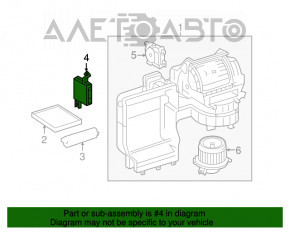 Modul de control al temperaturii Amplificator AC Toyota Camry v50 12-14 SUA