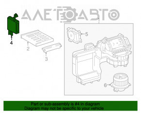 AMPLIFIER ASSY, AIR CONDITIONER Toyota Camry v55 15-17 usa