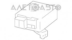 TEMPERATURE CONTROL MODULE Toyota Prius 20 04-09