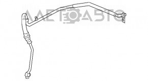 Compresorul cuptorului de aer condiționat pentru prima generație Toyota Camry v55 15-17 2.5 SUA.