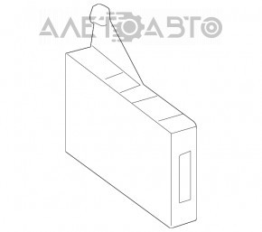 Calculator, gateway de rețea Lexus ES350 07-12