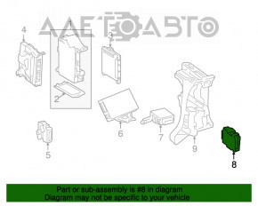 Modulul de control al gateway-ului de rețea Lexus ES300h ES350 13-18