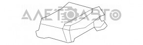 Modulul computerizat al airbag-urilor SRS pentru airbag-urile de siguranță Toyota Camry v50 12-14 SUA