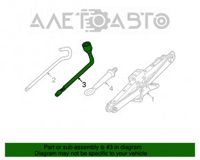 Ключ балонный гаечный Acura MDX 07-13