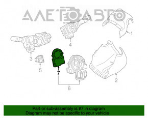 Senzorul unghiului de rotire a volanului Toyota Camry v50 12-14 SUA