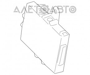 MODUL DE CONTROL AL AVERTIZĂRII ASISTENȚEI DE PARCARE Lexus GS300 GS350 GS430 GS450h 06-11