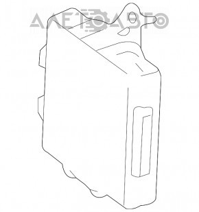 Clearance Warning Sonar Computer Lexus LS460 LS600h 07-12