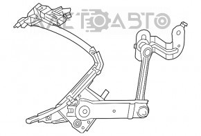 Датчик наклона кузова задний правый Lexus RX350 RX450h 10-15 новый OEM оригинал