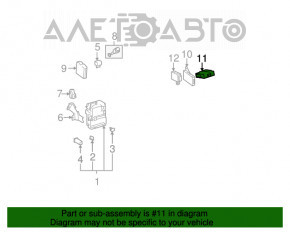 Asamblare computer, control oglindă exterioară Lexus ES350 07-12