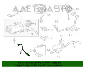 Лямбда-зонд второй Toyota Rav4 13-18