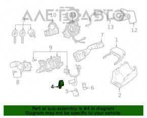 Кнопка зажигания Start-Stop Toyota Prius 50 16-