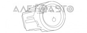 Butonul de pornire Start-Stop pentru Lexus CT200h 11-17