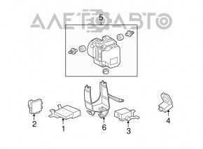 transfer case control module Lexus IS250 IS350 AWD