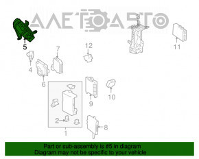 Blocul de amplificare a direcției electrice EPS pentru Lexus RX350 RX450h 10-15