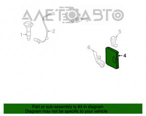 Блок ECU компьютер двигателя Toyota Solara 2.4 04-08