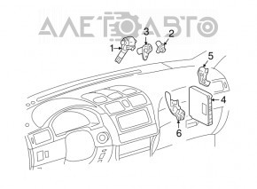 Блок ECU компьютер двигателя Toyota Solara 3.3 04-08