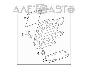 Modulul ECU al motorului Toyota Sienna 04-10