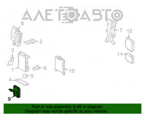 Modulul ECU al motorului Lexus RX350 16-22