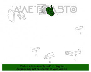 RECEIVER, DOOR CONTROL Toyota Prius V 12-17