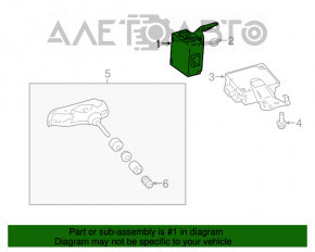 MONITOR DE PRESIUNE A ANVELOPELOR Toyota Sienna 11-20