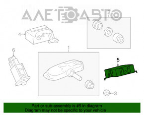 Компьютер Tire Pressure Monitor Lexus GS300 GS350 06-11