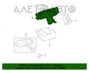 MONITOR DE PRESIUNE A ANVELOPELOR Lexus LS460 LS600h 07-12