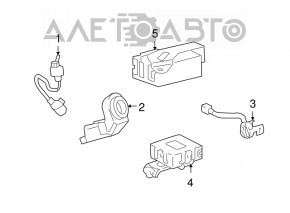 Imobilizator Toyota Highlander 01-07