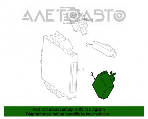 RECEIVER ASSY ELECTRICAL KEY & TPMS Lexus IS 14-20