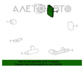 COMPUTER ASSY, SMART KEY Lexus RX350 RX450h 16-22