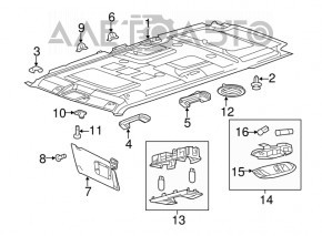 Capota dreapta Ford Flex 09-19