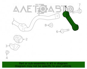 Bară stabilizatoare față stânga Audi A6 C7 12-18