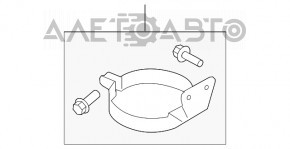 Suport suport bara de direcție Audi Q5 8R 09-12