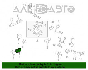 Blocare de aprindere Audi Q5 8R 09-17