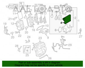 Evaporator Audi A4 B8 08-16