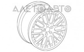 Комплект дисков R20 4шт Audi Q5 8R 09-17