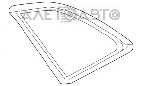 Geamul surd din spatele stânga Audi Q5 8R 09-17