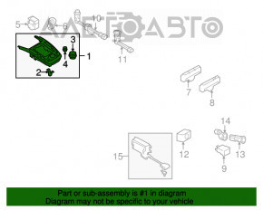 Capacul schimbatorului Audi A4 B8 13-16 restilizat cu start/stop