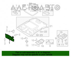 Capota stângă Audi A4 B8 13-16 restilizată bej