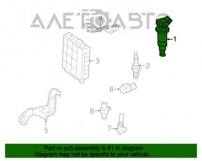 Bobina de aprindere Lexus GS300 GS350 GS450h 06-11 noua originala OEM