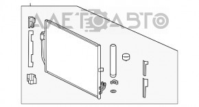 Radiatorul condensatorului de aer condiționat Infiniti QX50 19-