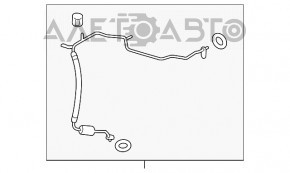 Compresorul de aer condiționat și încălzire pentru Nissan Versa Note 13-19 1.6