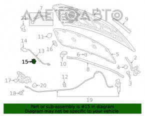 Bara de sprijin a capotei Buick Encore 13-19