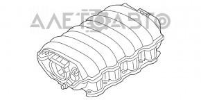 Коллектор впускной Porsche Cayenne 958 11-17 4.8 Turbo