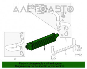 Intercooler Buick Encore 13-19