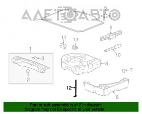 Manerul cricului Buick Encore 13-14