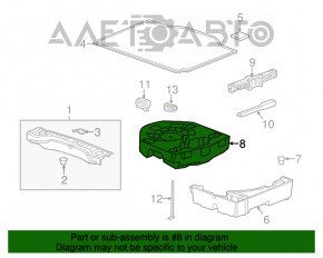 Spumă de polistiren sub instrumentul Buick Encore 13-15